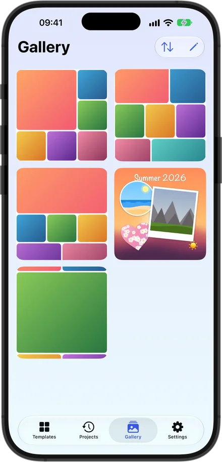 Gridium on iPhone: Gallery